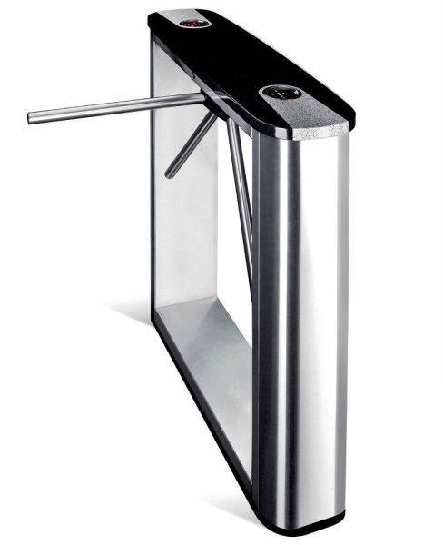 Турникет-трипод тумбовый PERCo-TTD-03.1S из нержавеющей стали (с планками Антипаника)