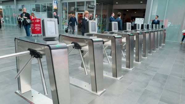 Турникет-трипод тумбовый Came XVia 001PSXV02 (с планками Антипаника)