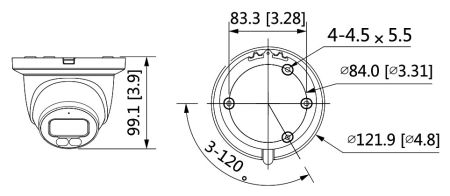 IP-видеокамера уличная 2Мп Dahua DH-IPC-HDW3249TMP-AS-LED-0360B