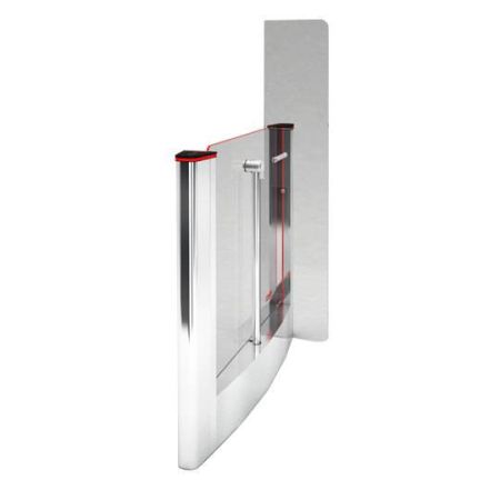 Крайний элемент турникета Oxgard Praktika QL-05-SMTK-660 (шир.прохода 660 мм) с высокими створками и картоприемником