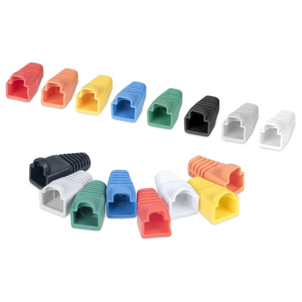 Изолирующий колпачок Cabeus CAP-YL для разъемов RJ-45, желтый, d-6.1 мм