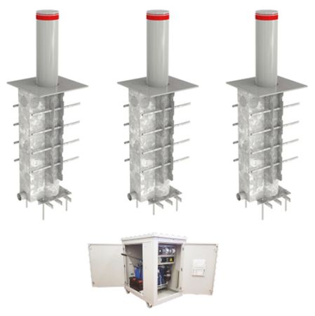 Блокиратор автоматический выдвижной Came RBD 275H900, 3 болларда