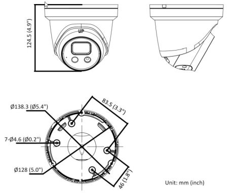 Уличная IP-камера 5Мп Hikvision DS-2CD3356G2-ISU/SL (2.8 мм) с технологией AcuSense