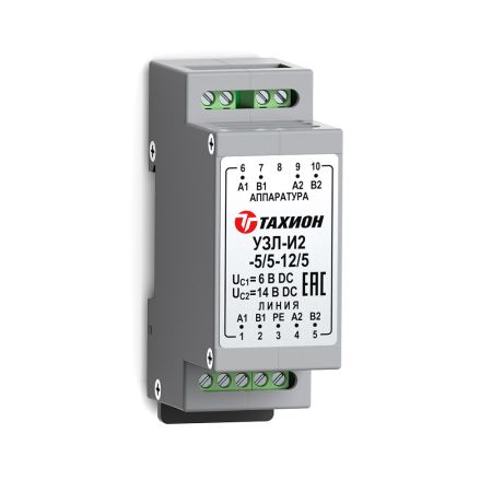 Устройство защиты интерфейсов с подачей питания Тахион УЗЛ-И2-5/5-12/5