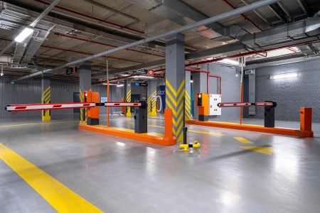 Въездная стойка АП-ПРО 01 Комфорт с мягкими билетами (термолента)