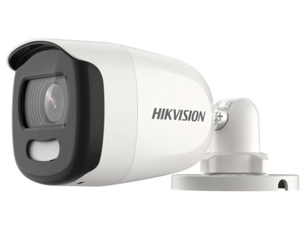 Уличная HD-TVI видеокамера 5Мп ColorVu HikVision DS-2CE10HFT-F (6 мм) с LED подсветкой до 20 м Уличная HD-TVI видеокамера 5Мп ColorVu HikVision DS-2CE10HFT-F (6 мм) с LED подсветкой до 20 м