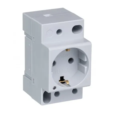 Розетка модульная РМ-102 2P+PEN 16A 220В (18012DEK)