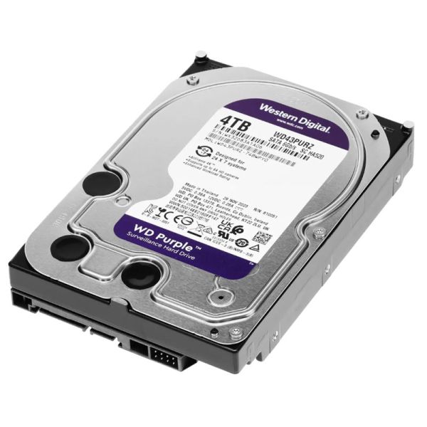 Жесткий диск 4ТБ Western Digital Purple WD43PURZ