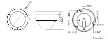 Антивандальная IP-видеокамера 2Мп HikVision DS-2CD2123G2-IU(D) (2.8 мм) с технологией AcuSense