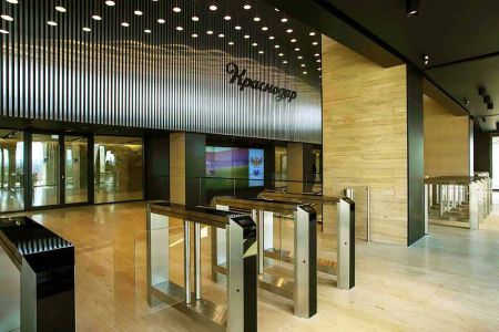 Центральный модуль распашного турникета Gotschlich Axioma DF VIP 1025H (650 мм) (6AXA2DC)