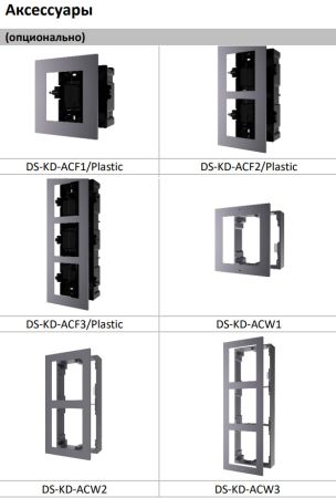 Модуль информации Hikvision DS-KD-INFO для вызывной панели