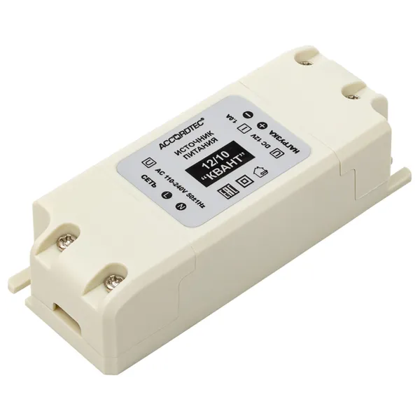 Источник стабилизированного питания AccordTec AT-12/10 КВАНТ