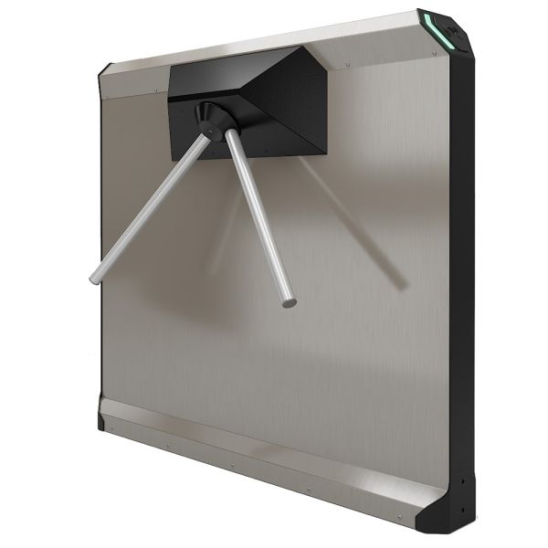 Турникет-дуопод моторизованный тумбовый Rusgate Premier P2-M v.1.1 с памятью на 4000 событий (с автоматическими планками Антипаника)