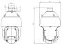 PTZ-видеокамера 2Мп RVi-1NCZ23723 (5-115) скоростная поворотная PTZ-видеокамера 2Мп RVi-1NCZ23723 (5-115) скоростная поворотная