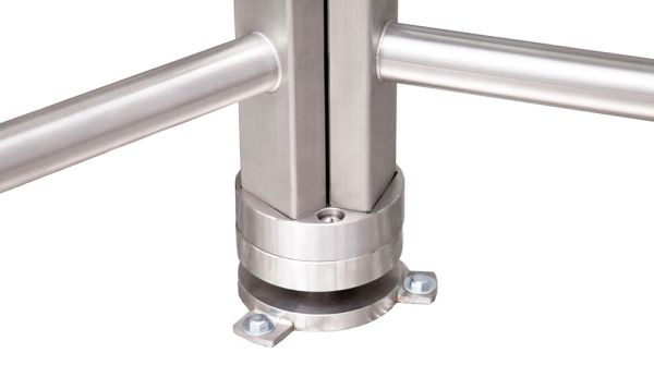 Полноростовой двухпроходной роторный турникет Блокпост РСТ 1400