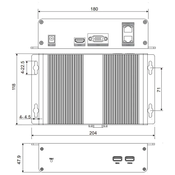 Сетевой видеодекодер 16-канальный RVi-2ND16760