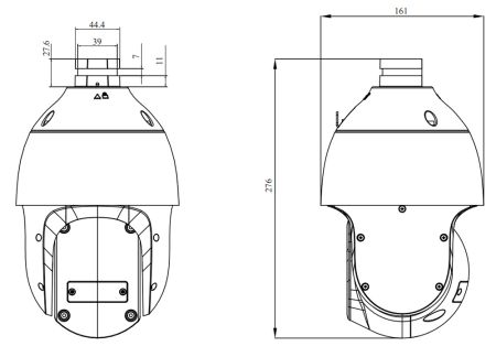 PTZ-видеокамера 2Мп RVi-1NCZ23723-A (5-115) скоростная поворотная