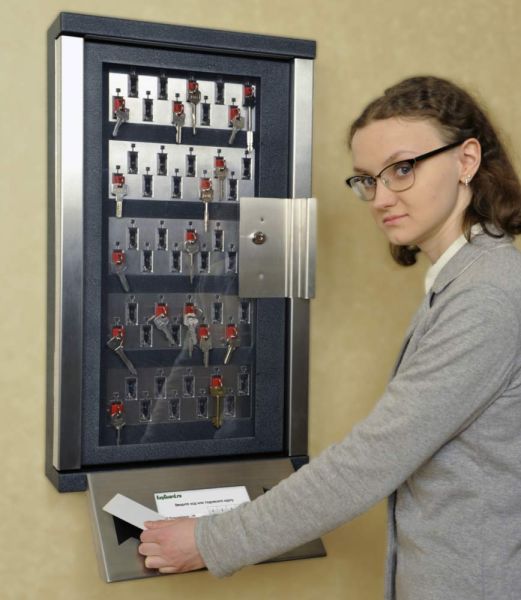 Электронная ключница KeyGuard на 50 ключей, модульная Электронная ключница KeyGuard на 50 ключей, модульная