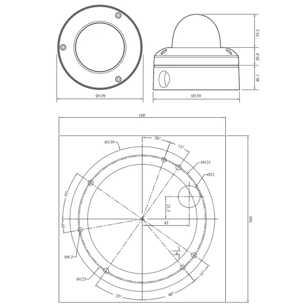 IP-видеокамера 5Мп Rubezh RV-3NCD5065 (2.7-13.5) IP-видеокамера 5Мп Rubezh RV-3NCD5065 (2.7-13.5)