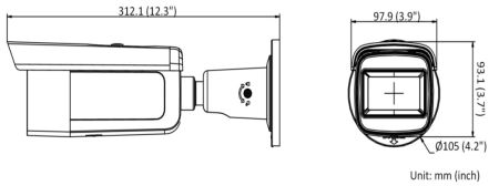 Антивандальная IP-камера Hikvision DS-2CD2623G2-IZS (2.8-12 мм) с технологией AcuSense