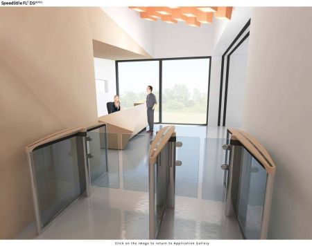 Автоматизированная проходная Gunnebo SpeedStile FLS DS длина 1800 мм Автоматизированная проходная Gunnebo SpeedStile FLS DS длина 1800 мм