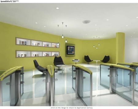 Автоматизированная проходная Gunnebo SpeedStile FLS DS длина 1800 мм Автоматизированная проходная Gunnebo SpeedStile FLS DS длина 1800 мм