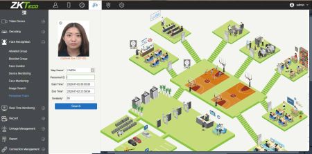 Программное обеспечение учета рабочего времени и контроля доступа ZKBio Access IVS Economic (ZKBA-TA-P25)