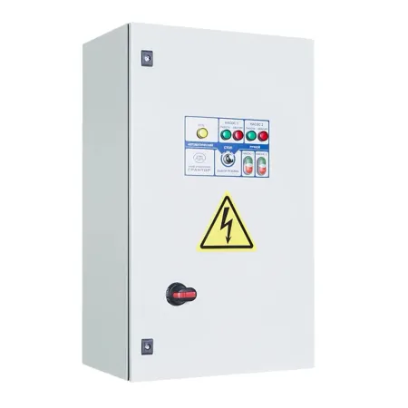 Шкаф управления Грантор АЭП40-001-54КП-33А с релейным регулированием, 3х380, 3 насоса, плавный пуск, 1 ввод питания