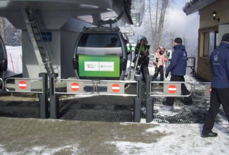 Калитка электромеханическая двухсторонняя Ростов-Дон К32Д-01 (без дуги)