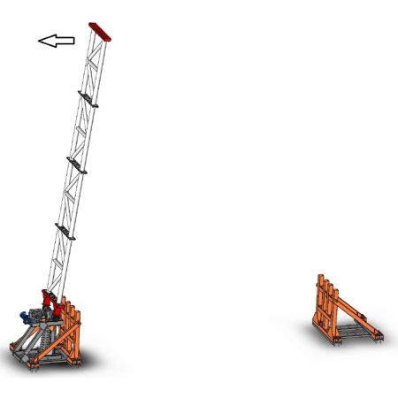 Противотаранный автоматический шлагбаум Фантом Блок F4B-S