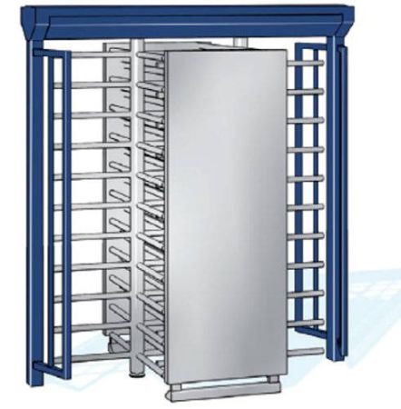 Полноростовой двухпроходной турникет dormakaba Kentaur FTS-L01