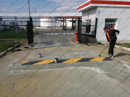 Дорожный блокиратор Барьер-4000УВ электромеханический, врезной