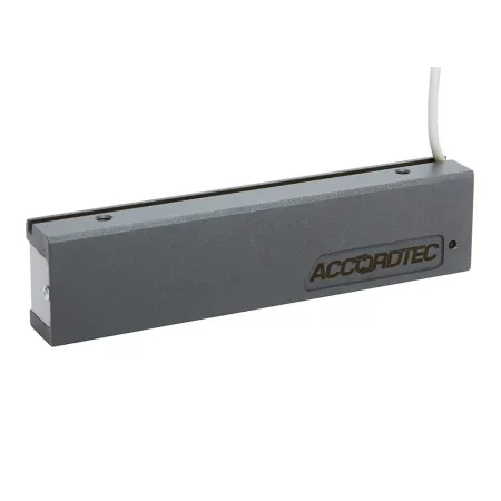 Электромагнитный замок AccordTec ML-200K-3 Premium Grey с планкой