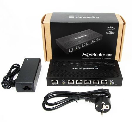 Маршрутизатор Ubiquiti EdgeRouter POE Маршрутизатор Ubiquiti EdgeRouter POE