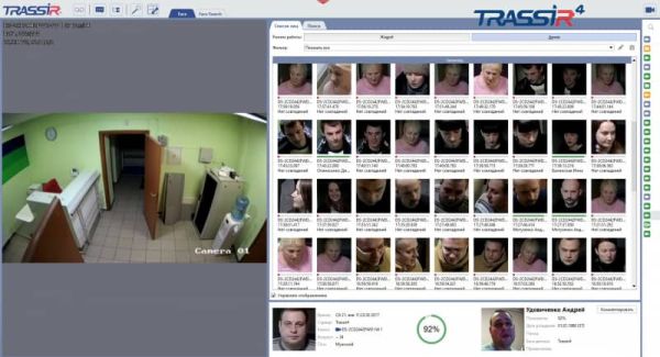 Trassir Face Detector