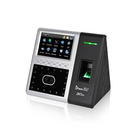 Мультибиометрический терминал учёта рабочего времени ZKTeco uFace302