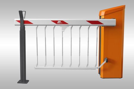 Решетка на стрелу Magnetic GS-050, шарнирная 5000 мм, для шлагбаумов Access Pro-H, XL2, XXL, Traffic H1