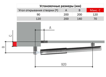 Комплект автоматики Came ATI5000A combo KIT для двухстворчатых распашных ворот (A5000A KIT)