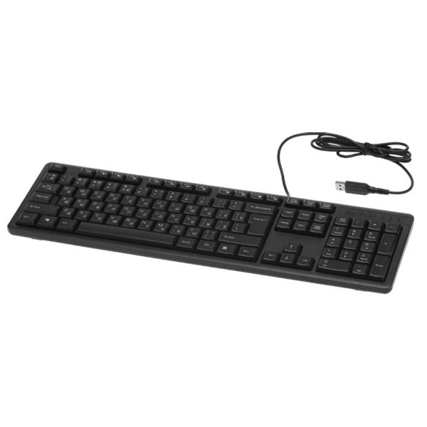 Клавиатура и мышь A4TECH KR-3330S, USB, проводной, черный