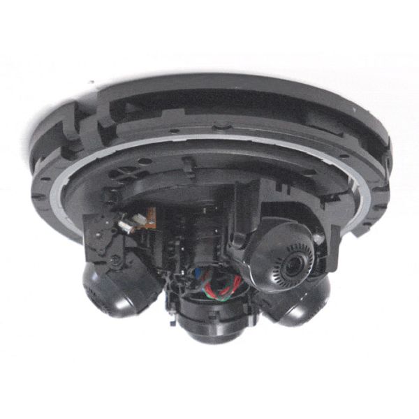 Мультисенсорная панорамная IP-видеокамера 4х 2Мп Wisenet PNM-9084RQZ1 (3.2-10 мм)