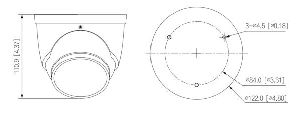 IP-видеокамера уличная 4Мп TiOS Dahua DH-IPC-HDW3449HP-AS-PV-0280B-S4 с ИИ и активным сдерживанием IP-видеокамера уличная 4Мп TiOS Dahua DH-IPC-HDW3449HP-AS-PV-0280B-S4 с ИИ и активным сдерживанием