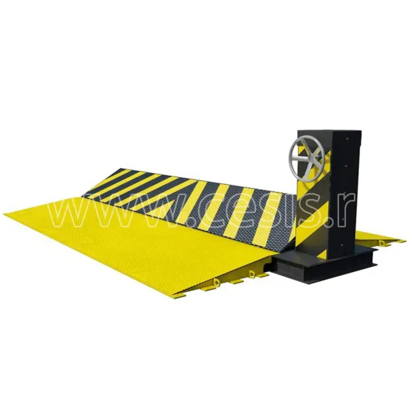 Дорожный блокиратор ЦеСИС ПРЕПОНА-П РЗ.1607.10.000 с аппарелями, ручной Дорожный блокиратор ЦеСИС ПРЕПОНА-П РЗ.1607.10.000 с аппарелями, ручной
