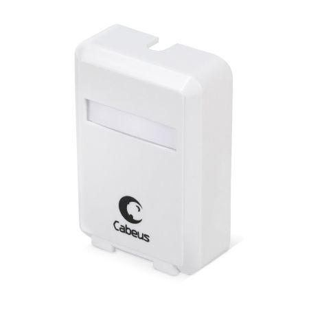 Корпус внешней настенной розетки Cabeus MB-1 на 1 Keystone