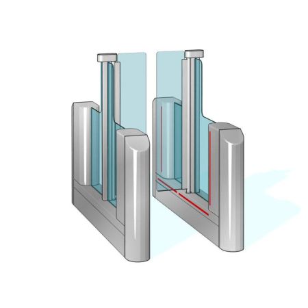 Сенсорный барьер dormakaba Argus HSB-E12, 2 прохода
