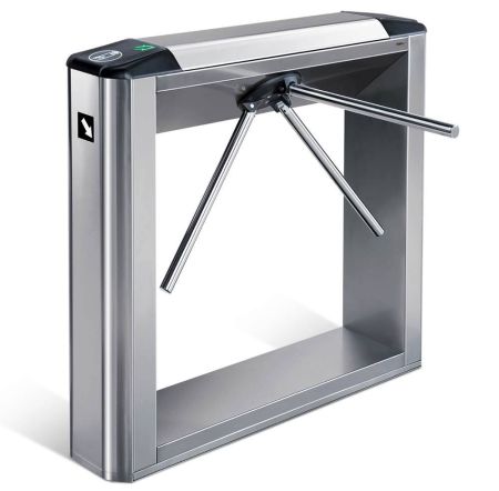 Турникет-трипод тумбовый PERCo-TTD-08A из нержавеющей стали (с автоматическими планками Антипаника)