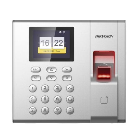 Биометрический сетевой контроллер HikVision DS-K1T8003F со считывателем отпечатков пальцев Биометрический сетевой контроллер HikVision DS-K1T8003F со считывателем отпечатков пальцев