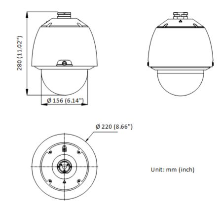 Скоростная поворотная IP-камера 2Мп HikVision DS-2DE5225W-AE(T5) с 25x оптическим зумом