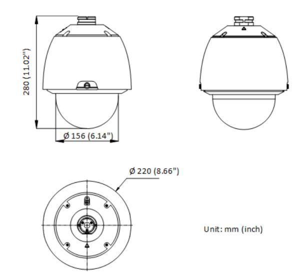 Скоростная поворотная IP-камера 2Мп HikVision DS-2DE5225W-AE(T5) с 25x оптическим зумом