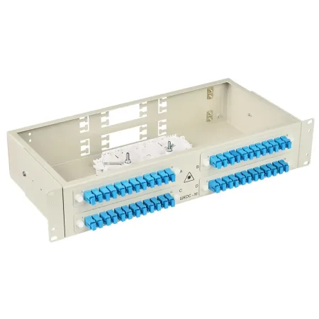Кросс оптический ШКОС-М -2U/4 -48 -SC ~48 -SC/SM ~48 -SC/UPC, стоечный