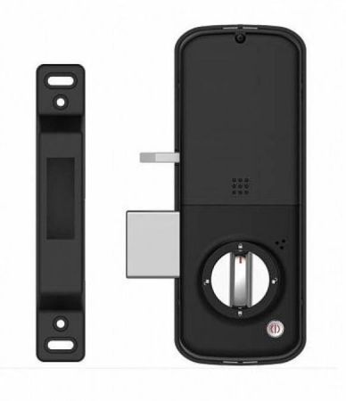 Электронный биометрический замок Kaadas R7-5 Gold, накладной, без ручки